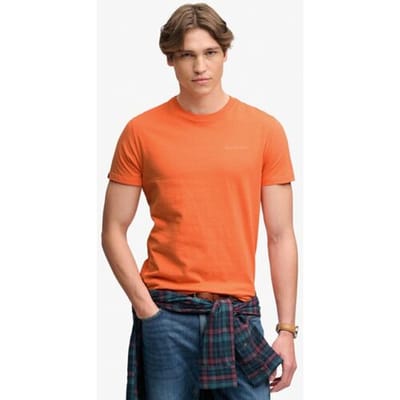 Superdry - Essential Company Logo Geborduurd T-shirt - Heren - T-shirts