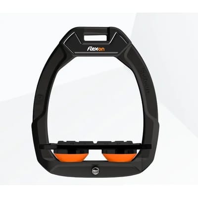 Veiligheidspads met Plat Grip Zwart/Zwart/Oranje Flex-On Safe-On