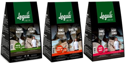 Legua Premium Rookhout Trio – Appel, Sinaasappel & Kersen | Voordeelpakket 7,5 kg