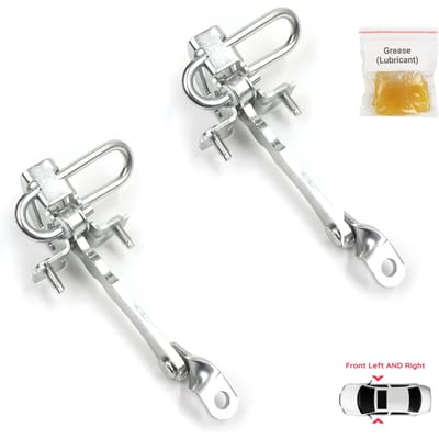 EDP743-1 2 Pièces Charnière de Porte Avant Gauche ET Droite Butée Limiteur de Charnière pour Alfa Romeo 147 937 2001-2010 GT 937 2003-2010 50512115