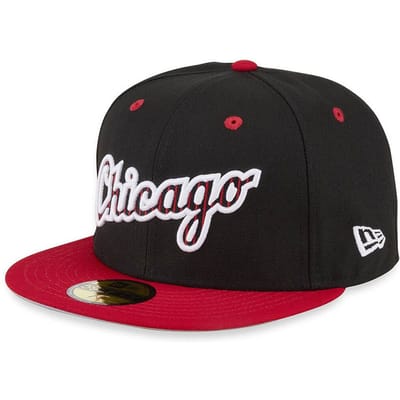 New Era Chicago wit Sox 2005 59fifty Pet Zwart