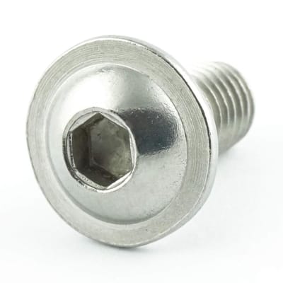 Lenskoppen Schroeven - Machineschroeven Binnenzeskant - Vastzetten van Onderdelen - Roestvrij Staal A2 - M8 x 60 mm - Zilver