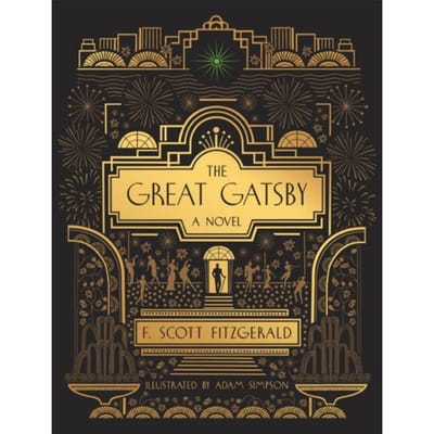 The Great Gatsby Een Roman door F. Scott Fitzgerald Hardback Boek 9780762498130