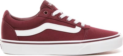 Vans Ward Canvas Dames Sneakers - Burgundy