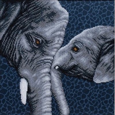 Borduurpakket met kralen/parels - Mothers Love - Moeders liefste - VDV - kralen borduren - parels borduren