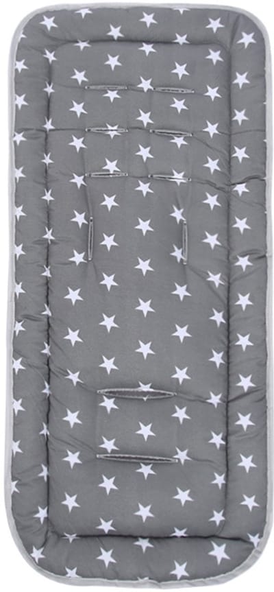 Kinderwagen zitkussen - universele ademende kinderwagenbekleding - zitkussen voor de kinderwagen - verdikte katoenen kinderwagenstoelhoes - 75*33cm -Stijl 2