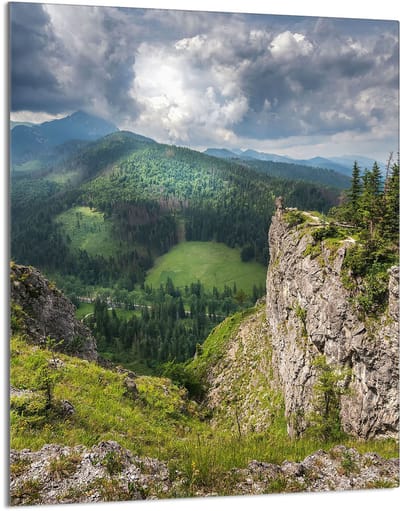 TMK ArtDeko - Snijplank - 40x52 cm - Sierlijke 'Berg' Print - Gehard Glas
