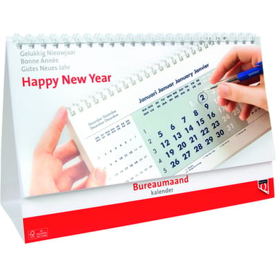Bureaumaand kalender van Quantore 2026