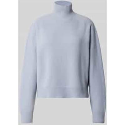 Gebreide pullover met opstaande kraag