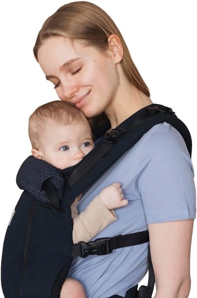 Draagzak Baby - Heupdrager Toddler - Comfortabel Dragen - Ademend Mesh - 3 Posities - Zwart