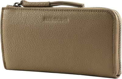 FREDsBRUDER Leren Portemonnee Nea Big Wallet Almond Taupe