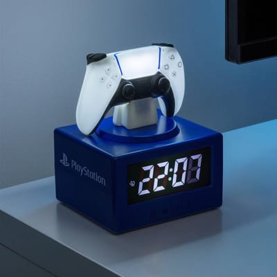 PlayStation Controller Icon Alarm Clock – Officieel Gelicentieerde Gaming Wekker met Nachtlampfunctie- Paladone