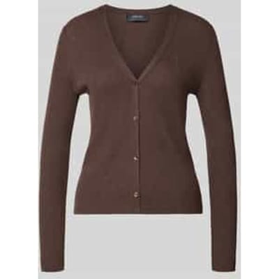 Cardigan in tricotlook met wol