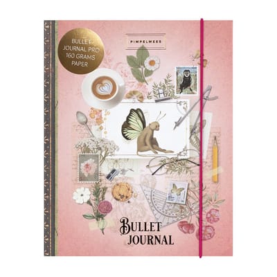 Pimpelmees bullet journal pro Wonderland - Peach Wingmonkey