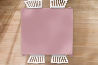 Tafelkleed - Tafellaken - 180x180 cm - Roze - Kleuren - Interieur - Effen - Kleur - Binnen en Buiten