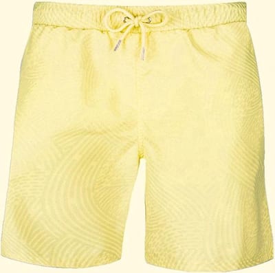 SEA'SONS - Zwembroek Heren - Kleurveranderend - Sneldrogend - Geel - Maat S (SEASONS - Kleur veranderend)