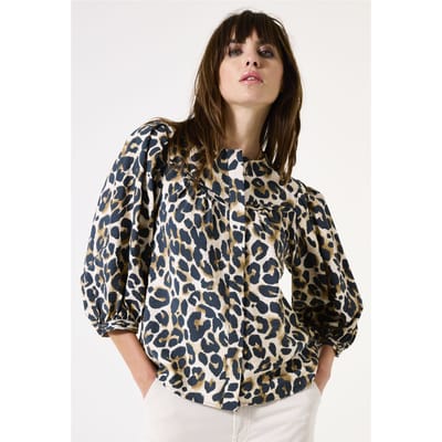Garcia Ladies Shirt Ls Almond Taglia: XL | Maglie a manica lunga Outlet | Donna | Marrone