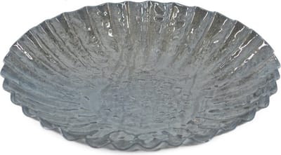 HomeBound by KY | Schaaltje metaal wheel blue | 14x9x2.5cm | metalen schaaltje