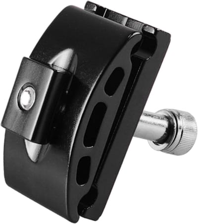 Fiets Zadelpen Hoofd - Zadelpijp Klem - Fiets Rit Verbeteren - Duurzame Aluminium Legering - 5.6 x 3.2 cm - Zwart