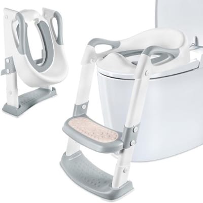 BIRONY® WC Verkleiner Met Trapje - Urine Potjes - WC Opstapje - WC Verkleiner Peuter - Plaspotje Kind