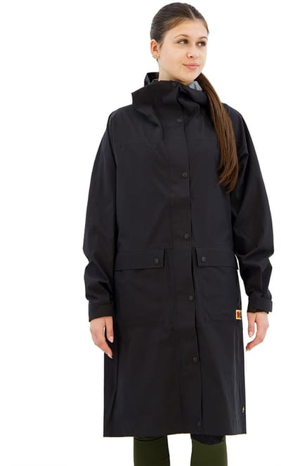 Fjällräven Vardag Rain Parka Zwart L Vrouw
