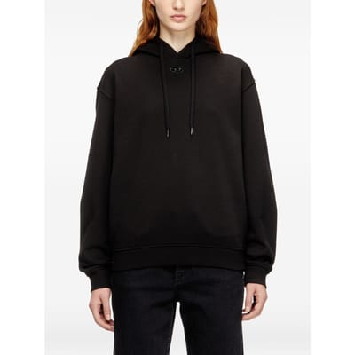 Diesel felpa f-normy vrouw zwart