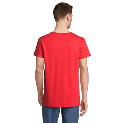 SOLS Unisex volwassen Re Crusader gerecycled T-shirt (Helder rood)