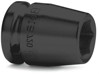 Steeksleutel Dopsleutel - Slagmoer - Vastzetten Bouten - Gefosfateerde Afwerking - 30 mm - Zwart