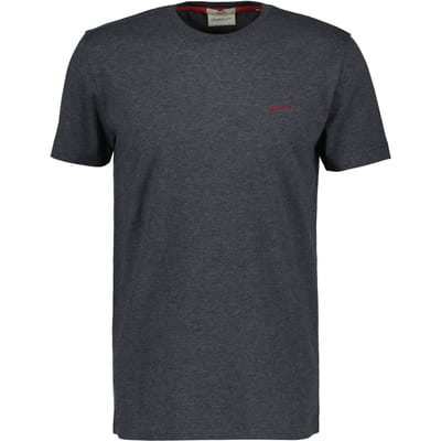 Gant Contrast Logo SS Shirt Heren - Maat M