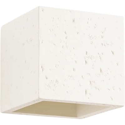 Sollux Lighting Wandlamp Quad - G9 - beige - concreet - 10x12x10cm