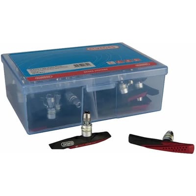 Elvedes V-brake remblokken - 72mm - Dual compound - Voor nat en droog - Werkplaatsverpakking 25 paar