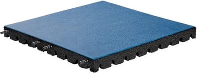 Granuflex Rubber tegel met pen- en gat verbinding EPDM - Blauw - 50x50 cm – 45mm