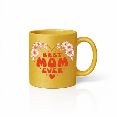 Luxe Beste Mama Ooit Gouden Mok - Glanzend Metallic Moederdag Cadeau