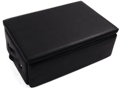 Lacardia pilates box - Zwart - inklapbaar - Accessoire voor Pilates Reformer - 62 x 43 x 23 cm