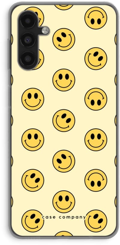 Case Company® - Hoesje geschikt voor Samsung Galaxy A13 5G hoesje - Smiley N°2 - Soft Cover Telefoonhoesje - Bescherming aan alle Kanten en Schermrand