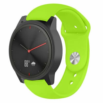 By Qubix - geschikt voor Huawei Watch GT 6 / GT 7 - 41mm - Sportbandje - Maat: Large - Lichtgroen
