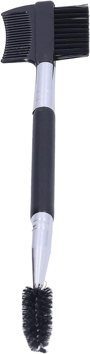 Wenkbrauwborstel Dubbelzijdig - Wimperkam Make-up Tool - Make-up Aanbrengen - Met Kam en Borstel - 10 g - Niet gespecificeerd
