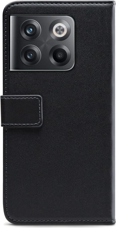 Mobilize Telefoonhoesje geschikt voor OnePlus 10T Hoesje | Mobilize Classic Gelly Wallet Bookcase Portemonnee | Pasjeshouder voor 2 Pasjes | Telefoonhoesje voor Pinpas / OV Kaart / Rijbewijs - Zwart