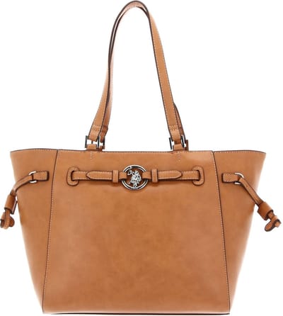 U.S. POLO ASSN. Shopper New Delaware Shopping Bag Tan Bruine