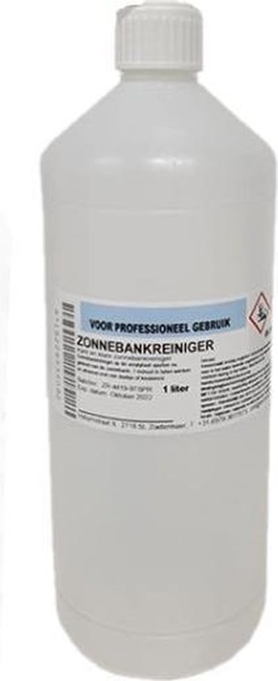 Zonnebankreiniger Zonder Alcohol - 1 liter - Met Dop
