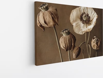 Saammp Canvas Schilderij - Sereniteit in de Natuur - Minimalistisch - 45x30 - Foto op canvas - Wanddecoratie - Muurdecoratie Woonkamer - Kantoor Decoratie