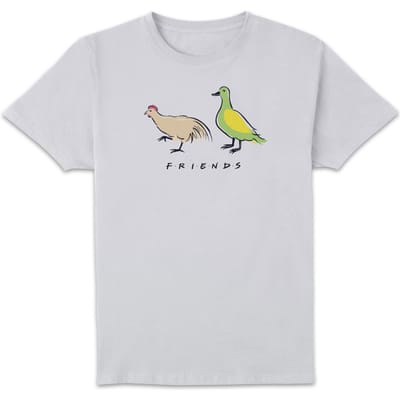 Friends The Chick And The Duck t-shirt - Wit - S