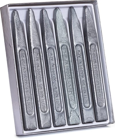 Gutenberg Wappenlack | Blauwzilver | Doos van zes