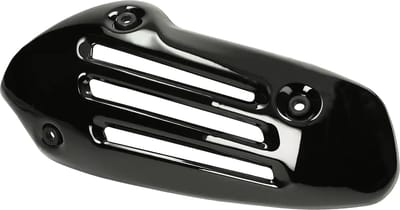 Hitteschild voor Vespa Primavera, Sprint 50cc 4 Takt Euro4 I-get glans zwart