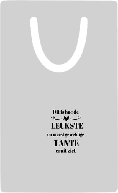 Hacebo® - dit is hoe de leukste en meest geweldigste tante eruit ziet metalen boekenlegger - Tante - meest leukste tante - verjaardag - cadeautje voor tante - tante artikelen - kado - geschenk Bladwijzer boekenleggers - 7.6 cm x 5cm