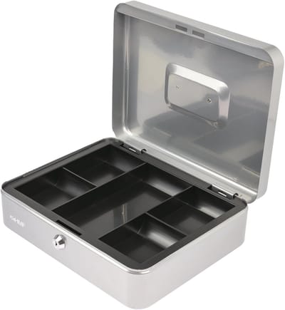 Geldcassette 30 x 24 x 9 cm - Veilig en Praktisch voor Munten en Biljetten