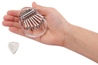 Solidchoice - Dailygoody - Mini Thumb Piano - Duimpiano voor Beginners - Draagbaar en Lichtgewicht - Transparant Acryl - Muziekinstrument voor Optredens - Geschikt ..
