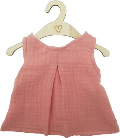 Hollie Poppenjurk Oudroze (34 cm)