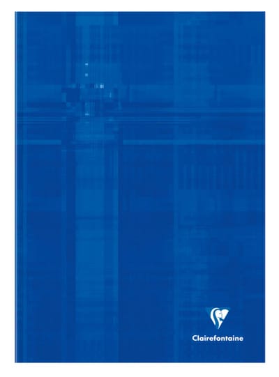 Notitieboek clairefontaine a4 192blz 90gr ln ass | 5 stuks