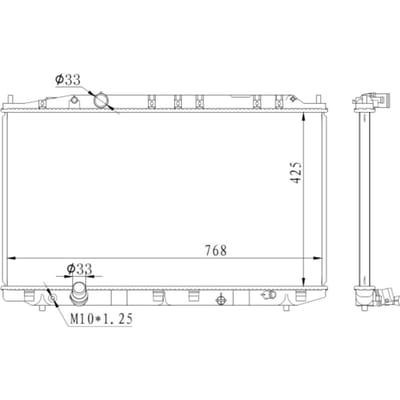 Radiator NRF 59225